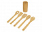 Набор кухонных принадлежностей из бамбука 6в1 Bestie с логотипом в Ставрополе заказать по выгодной цене в кибермаркете AvroraStore