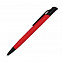 Шариковая ручка Grunge, красная с логотипом в Ставрополе заказать по выгодной цене в кибермаркете AvroraStore