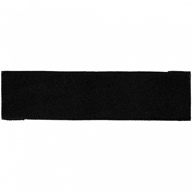 Лейбл тканевый Epsilon, S, черный с логотипом в Ставрополе заказать по выгодной цене в кибермаркете AvroraStore