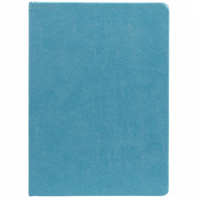 Ежедневник New Latte, недатированный, голубой с логотипом в Ставрополе заказать по выгодной цене в кибермаркете AvroraStore