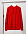 Худи унисекс Vozduh 2.0, красное с логотипом в Ставрополе заказать по выгодной цене в кибермаркете AvroraStore