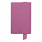 Бизнес-блокнот А5  "Provence", розовый , мягкая обложка, в клетку с логотипом в Ставрополе заказать по выгодной цене в кибермаркете AvroraStore