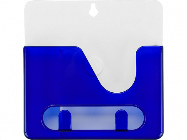 Подставка под ручки  Навесная, синий с логотипом в Ставрополе заказать по выгодной цене в кибермаркете AvroraStore