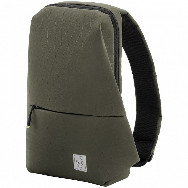 Рюкзак на одно плечо City Sling Bag, зеленый с логотипом в Ставрополе заказать по выгодной цене в кибермаркете AvroraStore