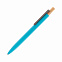 Ручка шариковая "Matt" из переработанного алюминия и пластика, с кнопкой из бамбука с логотипом в Ставрополе заказать по выгодной цене в кибермаркете AvroraStore