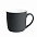 Керамическая кружка Viana, 380 ml, soft-touch, черная с логотипом в Ставрополе заказать по выгодной цене в кибермаркете AvroraStore