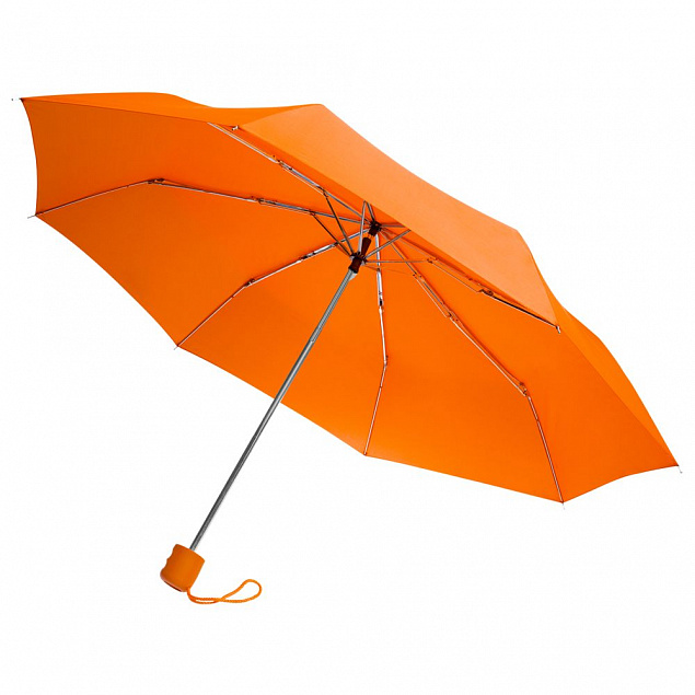 Зонт складной Unit Basic, оранжевый с логотипом в Ставрополе заказать по выгодной цене в кибермаркете AvroraStore