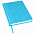 Ежедневник недатированный Bliss, А5,  голубой, белый блок, без обреза с логотипом в Ставрополе заказать по выгодной цене в кибермаркете AvroraStore