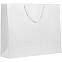 Пакет бумажный «Блеск», большой, белый с логотипом в Ставрополе заказать по выгодной цене в кибермаркете AvroraStore