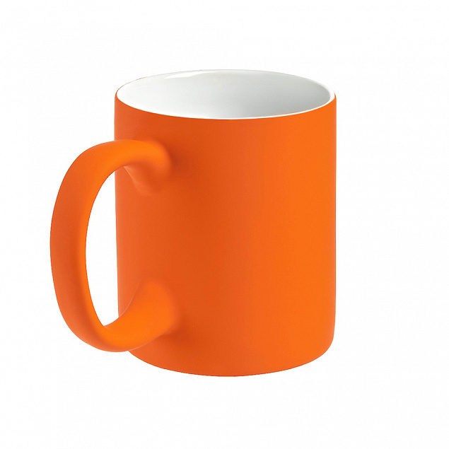 Кружка Bonn Soft - Оранжевый OO с логотипом в Ставрополе заказать по выгодной цене в кибермаркете AvroraStore