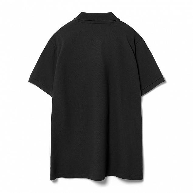 Рубашка поло мужская Virma Premium, черная с логотипом в Ставрополе заказать по выгодной цене в кибермаркете AvroraStore
