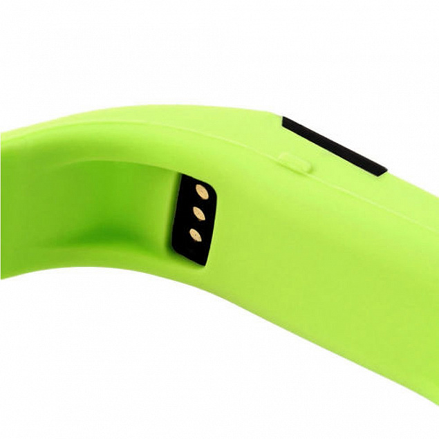 Смарт браслет ("умный браслет") Portobello Trend, The One, электронный дисплей, браслет-силикон, 240x20x10 мм, зеленый с логотипом в Ставрополе заказать по выгодной цене в кибермаркете AvroraStore