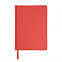 Ежедневник недатированный Bliss, А5,  красный, белый блок, без обреза с логотипом в Ставрополе заказать по выгодной цене в кибермаркете AvroraStore