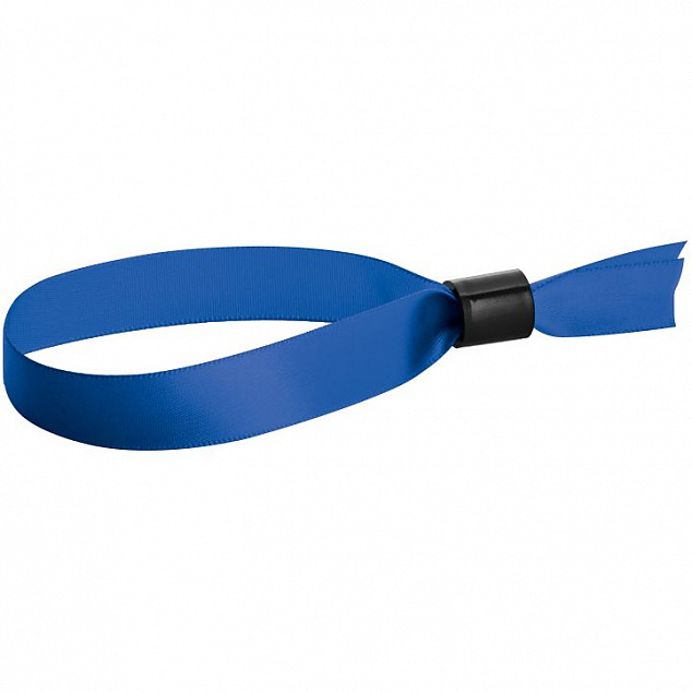 Несъемный браслет Seccur, синий с логотипом в Ставрополе заказать по выгодной цене в кибермаркете AvroraStore