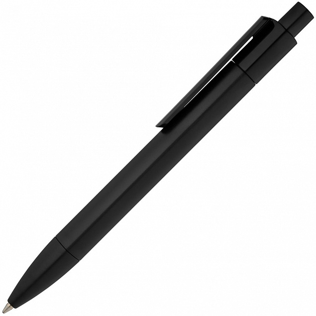 Ручка шариковая Prodir DS4 PMM-P, черная с логотипом в Ставрополе заказать по выгодной цене в кибермаркете AvroraStore
