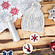 Подарочный набор WINTER TALE: шапка, термос, новогодние украшения, белый с логотипом в Ставрополе заказать по выгодной цене в кибермаркете AvroraStore