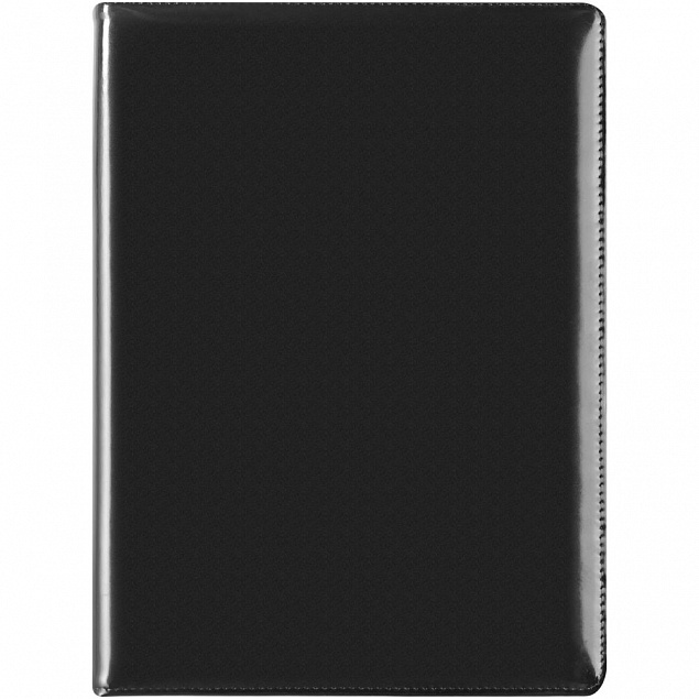 Папка Luxe, черная с логотипом в Ставрополе заказать по выгодной цене в кибермаркете AvroraStore