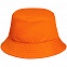 Панама Sunshade, оранжевая с логотипом в Ставрополе заказать по выгодной цене в кибермаркете AvroraStore