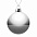 Елочный шар Finery Gloss, 10 см, глянцевый красный с логотипом в Ставрополе заказать по выгодной цене в кибермаркете AvroraStore
