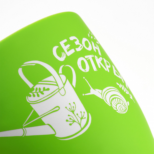 Керамическая кружка Viana, салатовая с логотипом в Ставрополе заказать по выгодной цене в кибермаркете AvroraStore