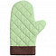 Прихватка-рукавица Keep Palms, зеленая с логотипом в Ставрополе заказать по выгодной цене в кибермаркете AvroraStore