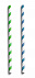 Белая бумажная трубочка , размер 197*6 мм, цветная  (25 шт в бумажной упаковке) с логотипом в Ставрополе заказать по выгодной цене в кибермаркете AvroraStore