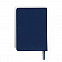 Ежедневник недатированный Duncan, А5,  темно-синий, белый блок с логотипом в Ставрополе заказать по выгодной цене в кибермаркете AvroraStore