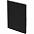 Блокнот Verso в клетку, черный с логотипом в Ставрополе заказать по выгодной цене в кибермаркете AvroraStore