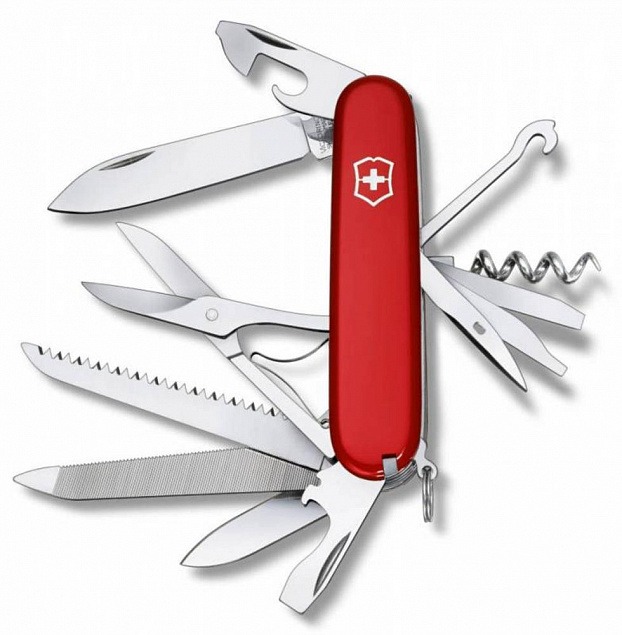 Офицерский нож Ranger 91, красный с логотипом в Ставрополе заказать по выгодной цене в кибермаркете AvroraStore