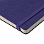 Ежедневник недатированный Boomer, А5,  фиолетовый, кремовый блок, без обреза с логотипом в Ставрополе заказать по выгодной цене в кибермаркете AvroraStore
