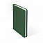 Ежедневник недатированный Campbell, А5,  темно-зеленый, белый блок с логотипом в Ставрополе заказать по выгодной цене в кибермаркете AvroraStore