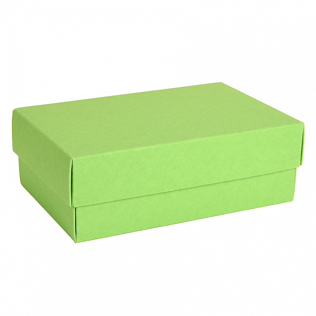 Коробка картонная, "COLOR" 11,5*6*17 см; зеленое яблоко с логотипом в Ставрополе заказать по выгодной цене в кибермаркете AvroraStore