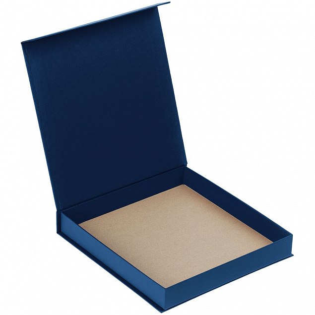 Коробка Senzo, синяя с логотипом в Ставрополе заказать по выгодной цене в кибермаркете AvroraStore