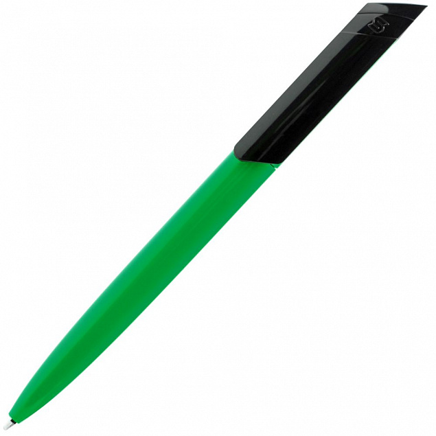 Ручка шариковая S Bella Extra, зеленая с логотипом в Ставрополе заказать по выгодной цене в кибермаркете AvroraStore