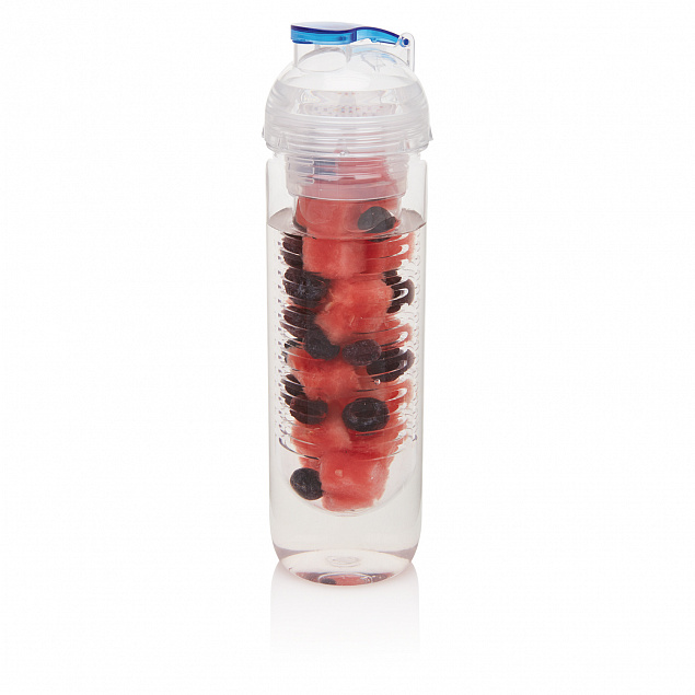 Бутылка для воды с контейнером для фруктов, 500 мл с логотипом в Ставрополе заказать по выгодной цене в кибермаркете AvroraStore