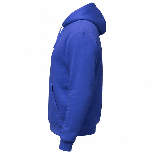 Толстовка Hooded ярко-синяя с логотипом в Ставрополе заказать по выгодной цене в кибермаркете AvroraStore