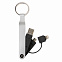 USB-кабель MFi 2 в 1 с логотипом в Ставрополе заказать по выгодной цене в кибермаркете AvroraStore