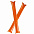 Палки-стучалки для болельщиков Hip-Hip, оранжевые с логотипом в Ставрополе заказать по выгодной цене в кибермаркете AvroraStore