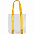 Шоппер Clear Fest, прозрачный серый с оранжевыми ручками с логотипом в Ставрополе заказать по выгодной цене в кибермаркете AvroraStore