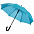 Зонт-трость Undercolor с цветными спицами, бирюзовый с логотипом в Ставрополе заказать по выгодной цене в кибермаркете AvroraStore