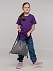 Детский рюкзак Manifest из светоотражающей ткани, серый с логотипом в Ставрополе заказать по выгодной цене в кибермаркете AvroraStore
