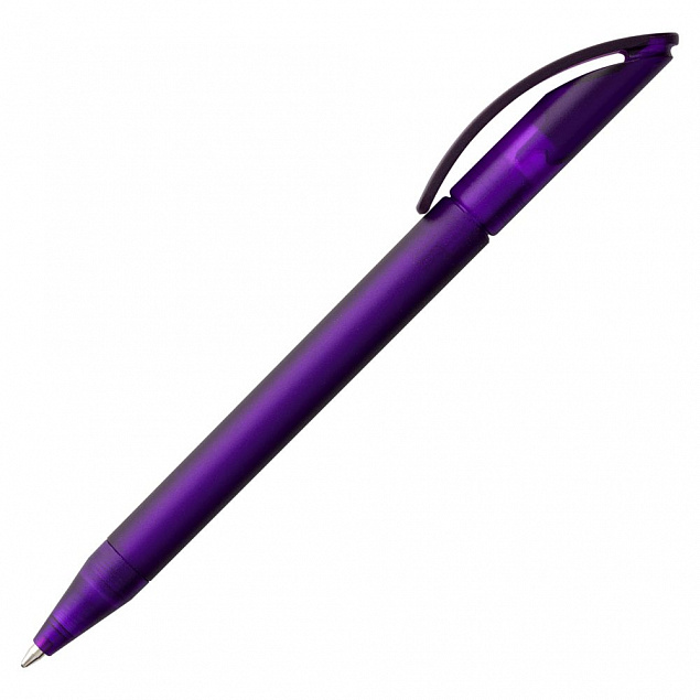 Ручка шариковая Prodir DS3 TFF, фиолетовая с логотипом в Ставрополе заказать по выгодной цене в кибермаркете AvroraStore