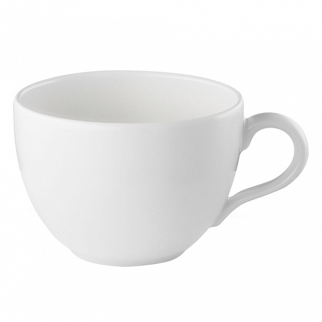 Чашка кофейная Legio, белая с логотипом в Ставрополе заказать по выгодной цене в кибермаркете AvroraStore