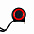 Рулетка Дрезден 3м - Красный PP с логотипом в Ставрополе заказать по выгодной цене в кибермаркете AvroraStore