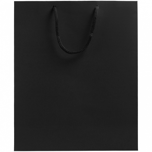 Пакет Wide, черный с логотипом в Ставрополе заказать по выгодной цене в кибермаркете AvroraStore
