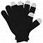 Перчатки сенсорные Real Talk, черные с логотипом в Ставрополе заказать по выгодной цене в кибермаркете AvroraStore