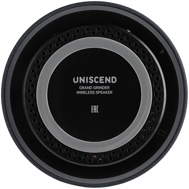 Беспроводная колонка Uniscend Grand Grinder, черная с логотипом в Ставрополе заказать по выгодной цене в кибермаркете AvroraStore