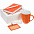 Набор Hop In, оранжевый с логотипом в Ставрополе заказать по выгодной цене в кибермаркете AvroraStore