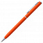 Ручка шариковая Hotel Chrome, ver.2, оранжевая с логотипом в Ставрополе заказать по выгодной цене в кибермаркете AvroraStore
