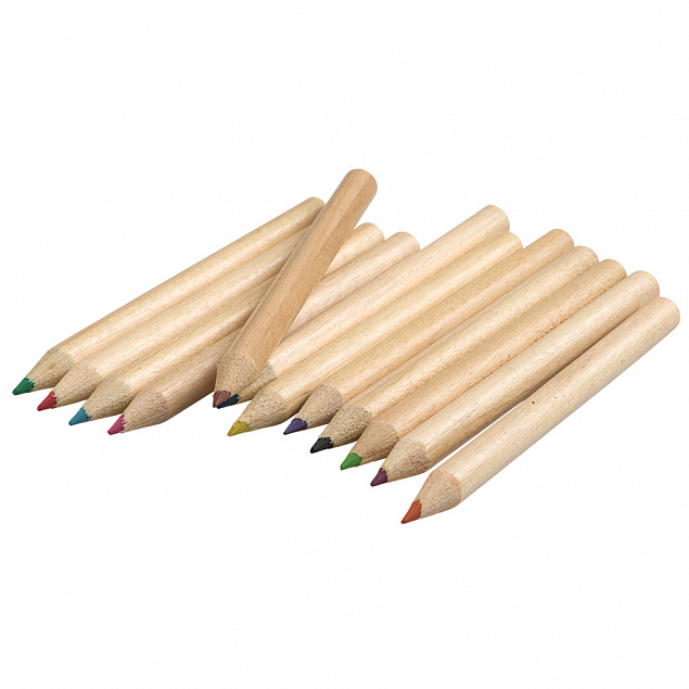 Набор цветных карандашей (12шт)  "Игра цвета" в футляре с логотипом в Ставрополе заказать по выгодной цене в кибермаркете AvroraStore